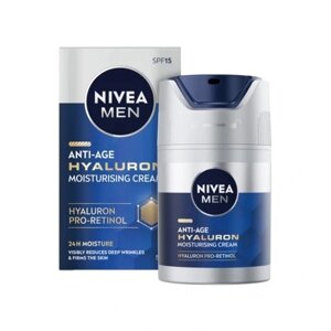 Nivea гіалуроновий антивікневий крем для обличчя 50 мл для чоловіків в Івано-Франківській області от компании Інтернет-магазин EconomPokupka