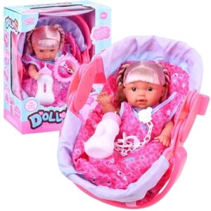 Лялька в переносці Ledy Toys Doll 12 звуків Za0453