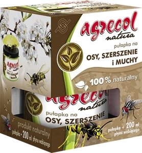 Пастка проти мух ос Agrecol 0,5 кг мл еко на оси шершні мухи 1шт в Івано-Франківській області от компании Інтернет-магазин EconomPokupka