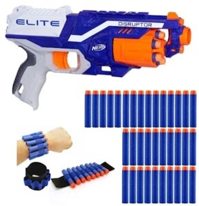 Nerf Elite Disruptor + додаткові 30 дротиків грузок Strike Launcher аксесуари Dodatki Strzalki Jak Commander в Івано-Франківській області от компании Інтернет-магазин EconomPokupka