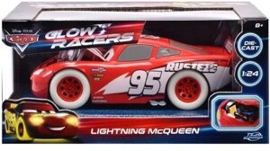 Jada Toys Disney Pixar Cars Lightning Mcqueen Glow 253084003 автомобілі 1:24 4006333086465 в Івано-Франківській області от компании Інтернет-магазин EconomPokupka