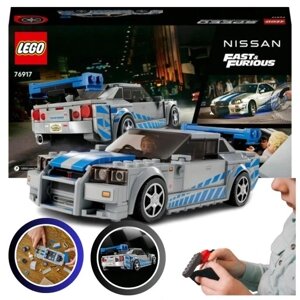 Конструктор LEGO Speed Champions 434 76917 Nissan Skyline GT-R (R34