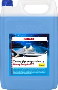 4 шт. Sonax зимовий рідина для омивача 4л -20c готовий цитрусовий -20°c