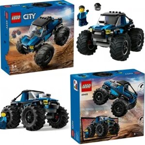 Конструктор Lego City 60402 синя вантажівка-монстр