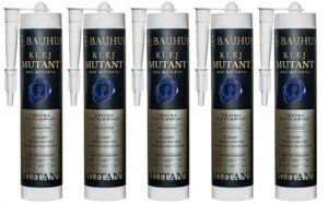 Універсальний монтажний клей Bauhus 280 Ml 5x монтажний клей Mutant миттєво тримає планки Bauhus Klej Montażowy