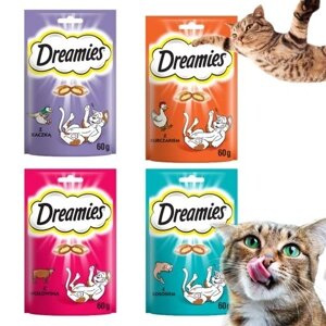 Набір Dreamies 4 смаки 16х60г Ласощі для котів в Івано-Франківській області от компании Інтернет-магазин EconomPokupka