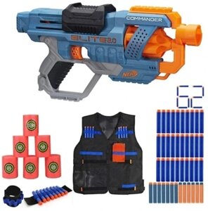 Nerf Elite 2.0 Commander Arrows Vest мішені Gun 27 метрів + аксесуари жилет стріли 856854 в Івано-Франківській області от компании Інтернет-магазин EconomPokupka