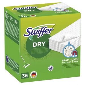 Наповнювачі для швабри Swiffer Dry 36 шт. білі в Івано-Франківській області от компании Інтернет-магазин EconomPokupka