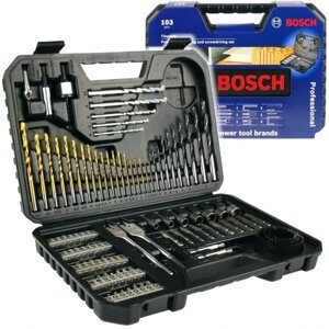 Набір свердел і насадок Bosch 2608594070 103 шт.