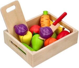 Дерев'яні овочі та фрукти для для вирізання дерев'яних іграшок Adam Toys в Івано-Франківській області от компании Інтернет-магазин EconomPokupka