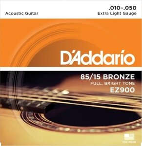 Струни для акустичної гітари D'Addario EZ900 10-50 в Івано-Франківській області от компании Інтернет-магазин EconomPokupka