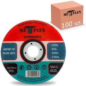 Диск по металу MET-FLEX 125/1-100 100 шт. в Івано-Франківській області от компании Інтернет-магазин EconomPokupka