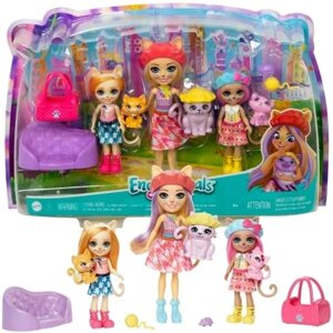 Набір ляльковий Enchantimals Family Callista Cat Cats + тварини Dolls Carmel аксесуари в Івано-Франківській області от компании Інтернет-магазин EconomPokupka