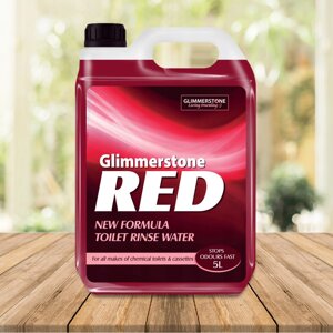 Рідина для туристичних туалетів ополіскувач Glimmerstone RED toilet rinse water квітковий тої 5л в Івано-Франківській області от компании Інтернет-магазин EconomPokupka