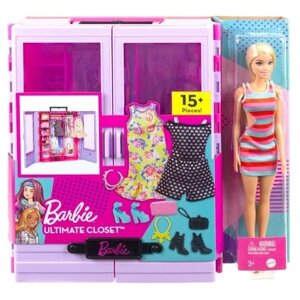 Барбі шафа з лялькою та аксесуарами Hjl66 Barbie в Івано-Франківській області от компании Інтернет-магазин EconomPokupka