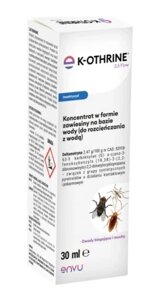 Рідина проти комарів Bayer 1,1 кг 30 мл K-othrine засіб проти мух мурах знищує тараканів в Івано-Франківській області от компании Інтернет-магазин EconomPokupka