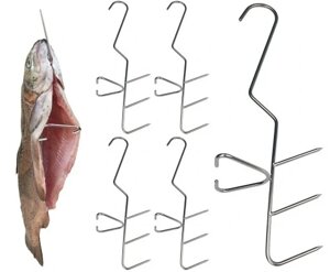 Тройний копчарський гачок для копчення риби J. a Stallux 3 мм 24 г-324 на форель скумбрію сілака в Івано-Франківській області от компании Інтернет-магазин EconomPokupka