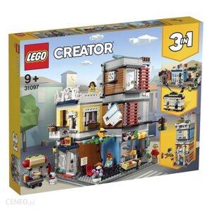 Блоковий конструктор LEGO Creator Зоомагазин і кафе в центрі міста (31097)