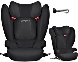 Сидіння Cybex Solution B-fix 15-36 кг чорне