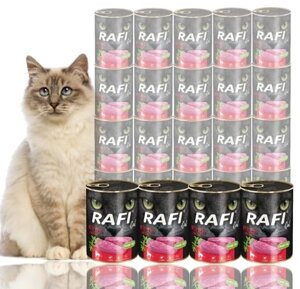 24x Вологий корм для котів Rafi телятина 0,4 кг в Івано-Франківській області от компании Інтернет-магазин EconomPokupka