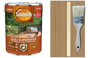 Sadolin 5271683 олія для деревна, дуб 5л Superdeck Oak Terrace 5л в Івано-Франківській області от компании Інтернет-магазин EconomPokupka