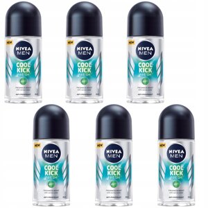 Nivea Men Fresh Kick антиперспірант для чоловіків у кульці 48h 50ml шт. 6 штук в Івано-Франківській області от компании Інтернет-магазин EconomPokupka