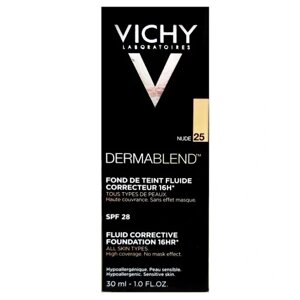 Vichy Dermablend 25 Nude тональний крем для обличчя 31 мл Spf 31-40 виправний флюїд 16h №25 в Івано-Франківській області от компании Інтернет-магазин EconomPokupka