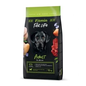 Сухий корм для собак Fitmin dog For Life Adult All Breeds 12 кг