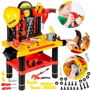 Майстер-клас для дітей Kinderplay Tool & Brains Kp2646 майстерня Diy Kit з інструментами + шолом в Івано-Франківській області от компании Інтернет-магазин EconomPokupka