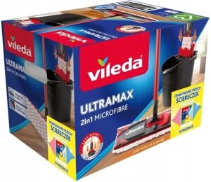 Відро моп плоский Vileda Ultramax Turbo 34 см набір з відром-віджимачем в Івано-Франківській області от компании Інтернет-магазин EconomPokupka