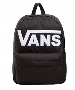 Рюкзак з міським відтінком Vans Drop Backpack чорний Old Skool Vn000h4zblk Black