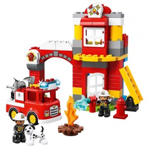Блоковий конструктор LEGO DUPLO Пожежне депо (10903)