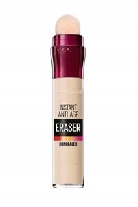 Maybelline Instant Eraser коректор для області навколо очей відтінок 00 Ivory з губкою 6,8 мл