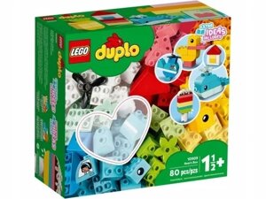 Конструктор LEGO Duplo 10848 My First Large Bricks Box with Heart