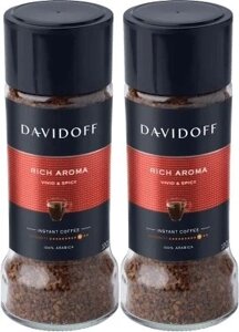 Кава розчинна Davidoff Rich Aroma 100г х 2 шт. в Івано-Франківській області от компании Інтернет-магазин EconomPokupka