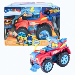 Super Zings Hero Truck Set 2 фігурки Magicbox Things Monster Roller Big Car 8431618009680