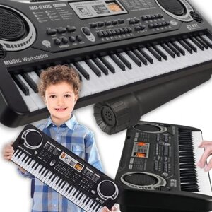 Фортепіано орган з клавіатурою для дітей + мікрофон Asato Keyboard