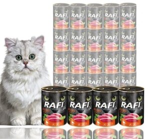 24x Вологий корм для котів Rafi duck 0,4 кг в Івано-Франківській області от компании Інтернет-магазин EconomPokupka
