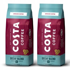 Мелена кава Costa Coffee Decaf Blend безкофеїнова 200g арабіка робуста 2x200g в Івано-Франківській області от компании Інтернет-магазин EconomPokupka