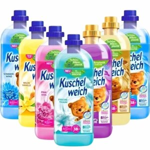 Рідина для полоскання Kuschelweich Pink Kiss 1 38 прань набір німецьких концентратів рідин 7x1l De в Івано-Франківській області от компании Інтернет-магазин EconomPokupka