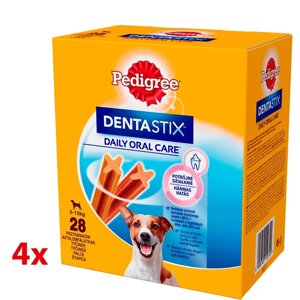 Ласощі для собак Pedigree Dentastix Mini 16X110 г 112 шт. ( 4 x 28)