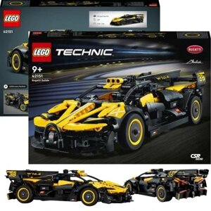 Конструктор LEGO Technic Набір гоночного автомобіля Bugatti з двигуном 421511