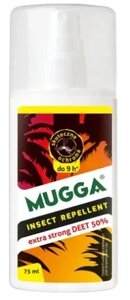 Спрей Mugga Extra Strong Deet 50% 75мл в Івано-Франківській області от компании Інтернет-магазин EconomPokupka