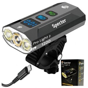 Освітлення для велосипеда Specter Prolight2 1200 Lm Usb 1200lm 3 Led лампа велосипедний ліхтарик в Івано-Франківській області от компании Інтернет-магазин EconomPokupka