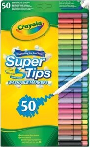 Фломастери Crayola 50 шт Super Tips Color що миються 50 7555 в Івано-Франківській області от компании Інтернет-магазин EconomPokupka