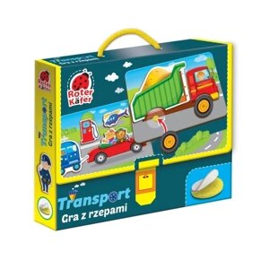 Roter Kafer Transport: гра з липучками розвиваюча на липучках для дітей
