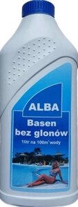 Засіб проти водоростей рідкий Alba 1 кг блакитна вода антиглон 100 м