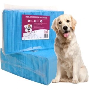 Вбираючі підкладки для собак Mersjo 60х90 100 шт.