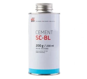 Вулканізаційна рідина Rema Tip Top Cement Sc-bl 230 мл клей для шин Sp-bl 200 г