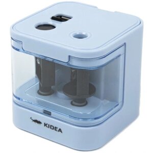 Точилка електрична подвійна з контейнером Kidea Shades Of Blue 6-7/8-12 мм